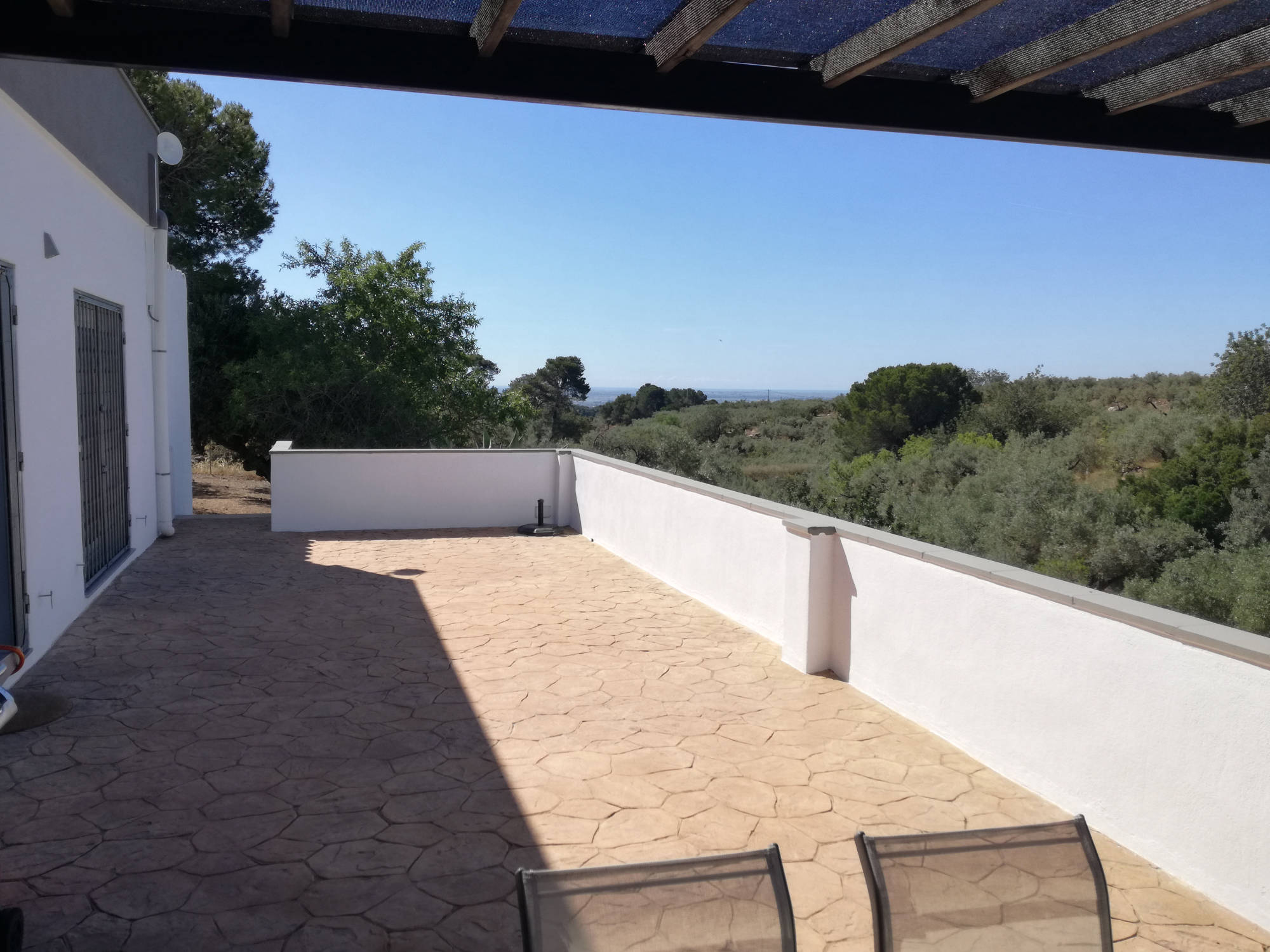 Solarium sur le toit