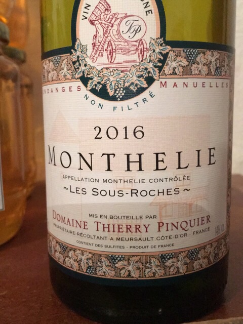Étiquette du vin
