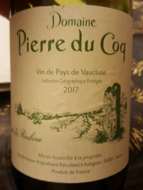 Étiquette du vin